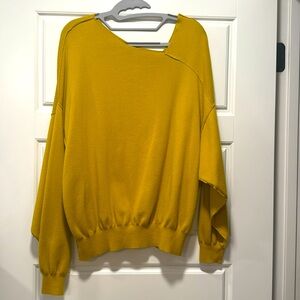 Free People size Medium Asymmetrical sweater